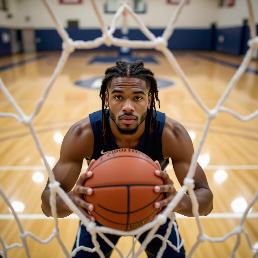 Basketball Player Senior Photo Shoot