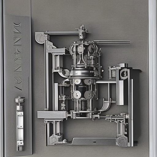 Robot Design in Albrecht Durer Style