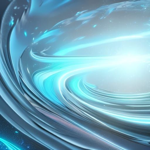 flowing ice
