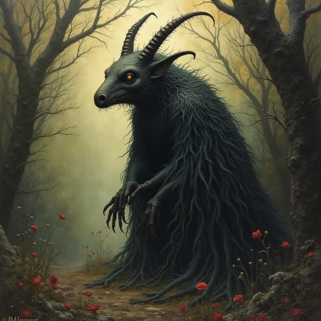 Dark Fantasy World by Brian Froud Inspired Art