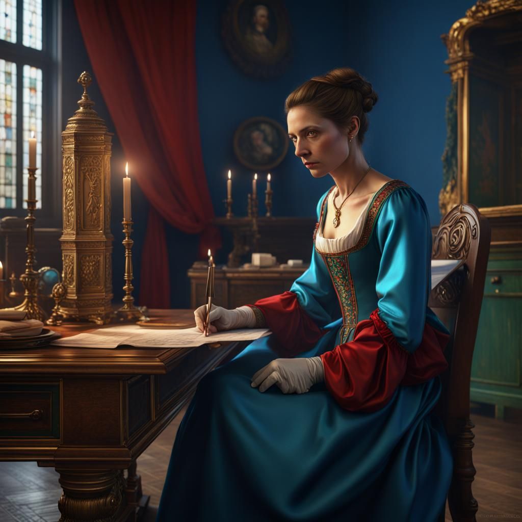 Female Renaissance Doctor