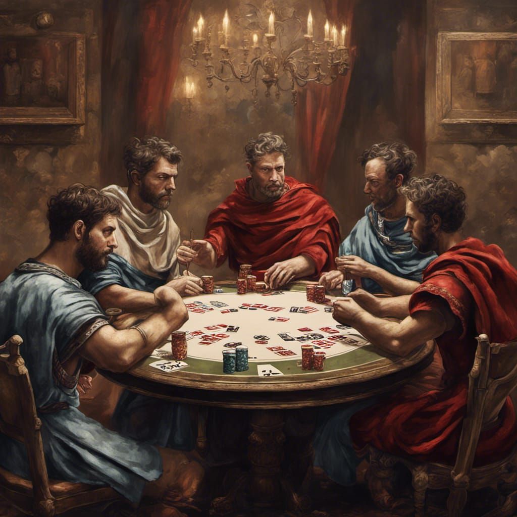 Romani Cum Cartis Ludunt