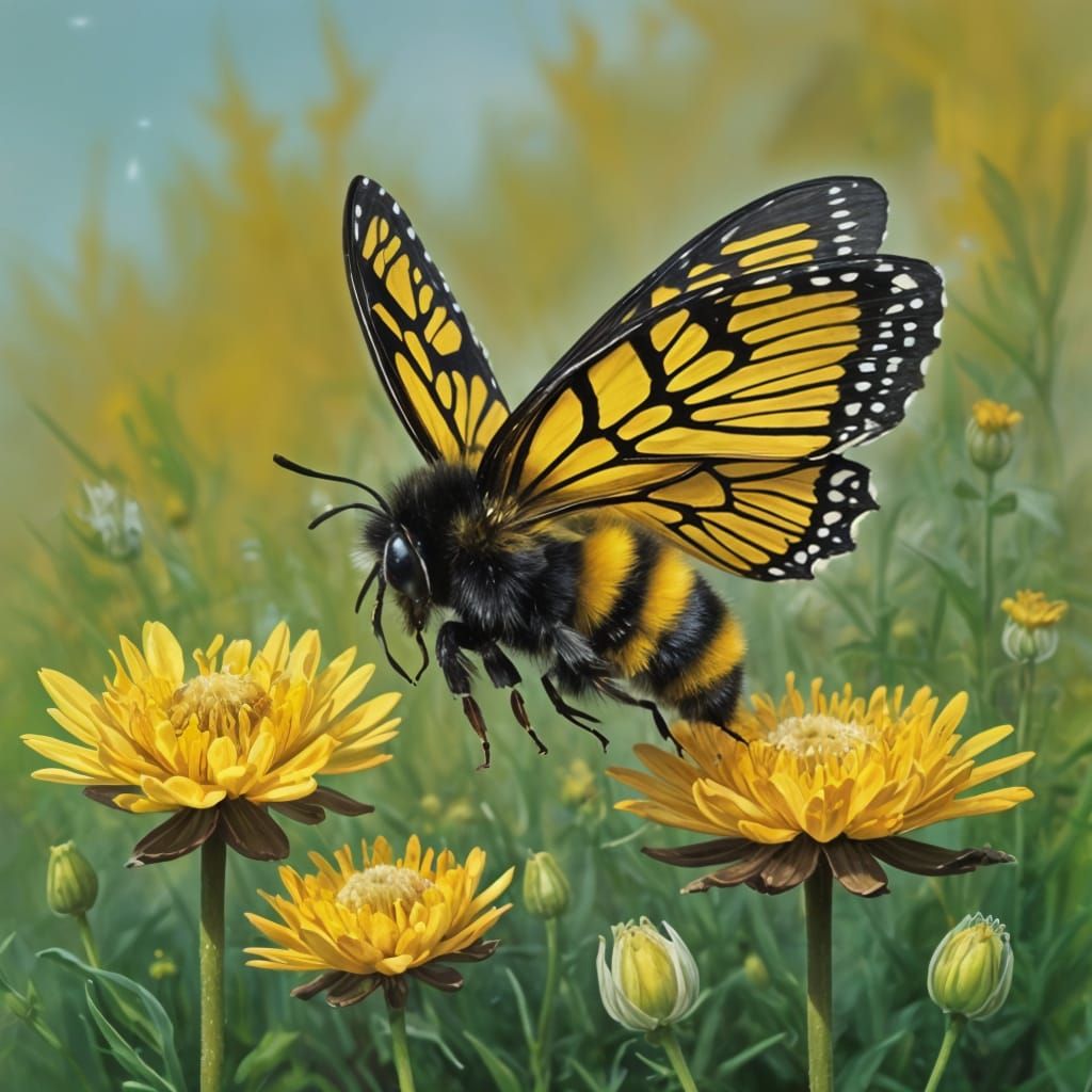 The yellow ButterBee