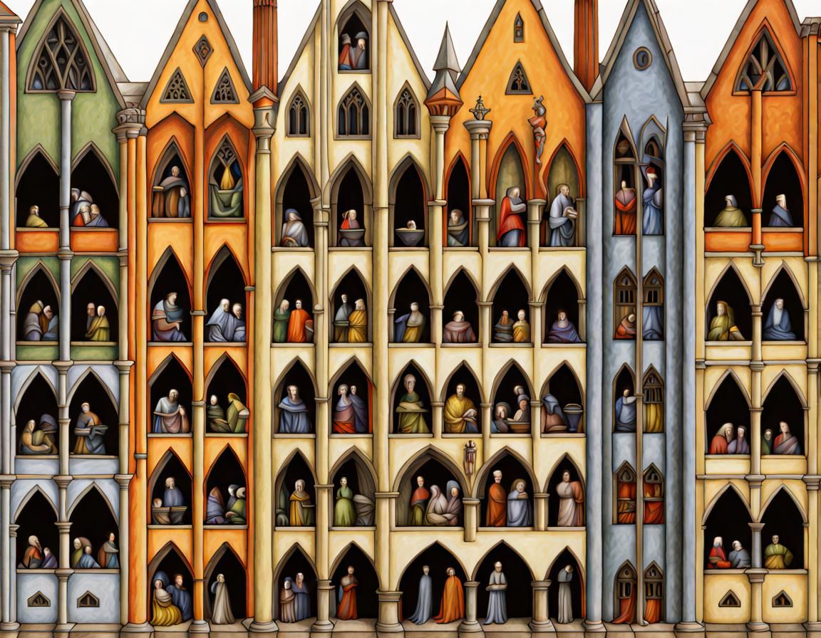 Medieval neighborhood