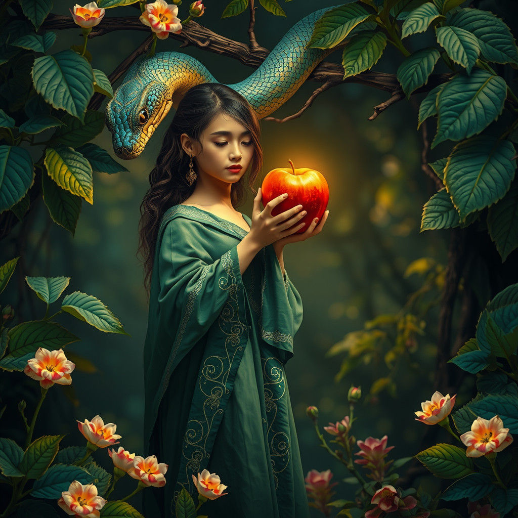 Eve in the Garden of Eden