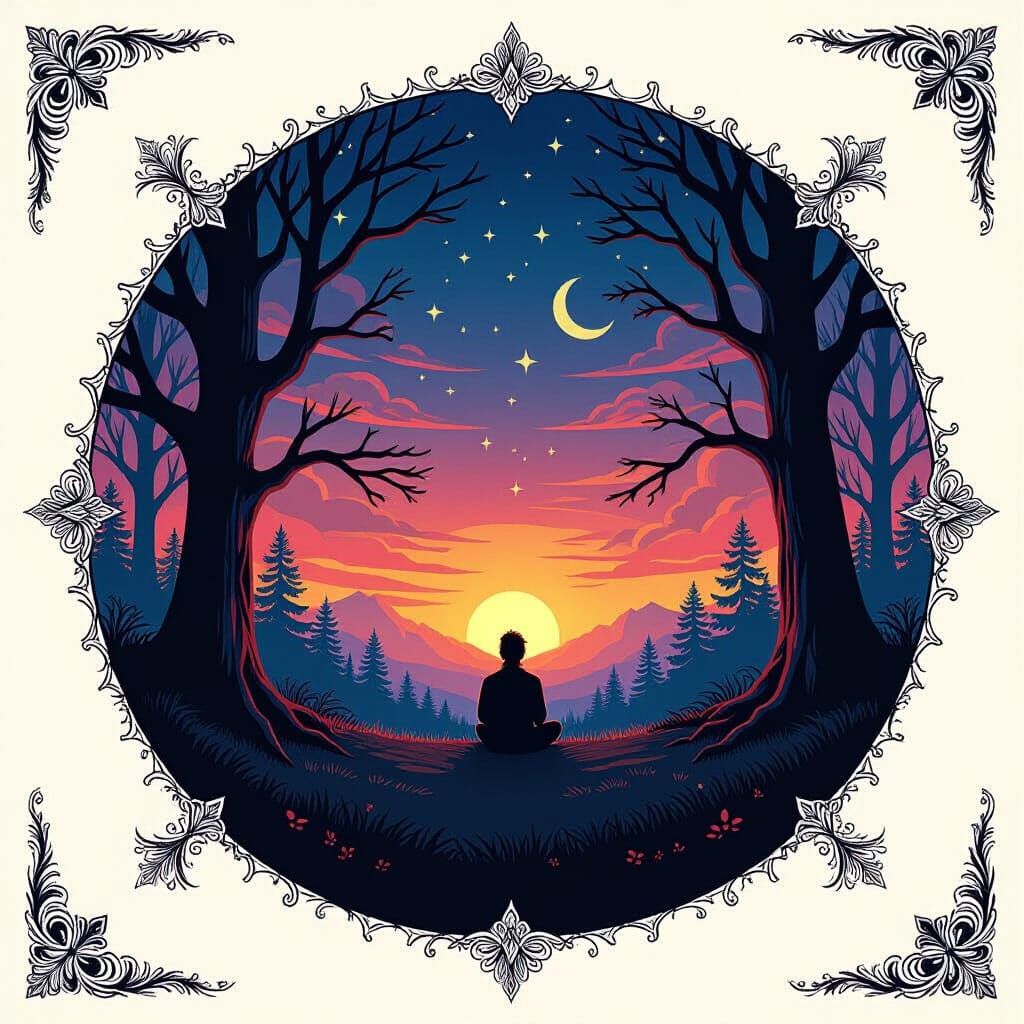 Ritualistic Euphoric Twilight Dreamscape