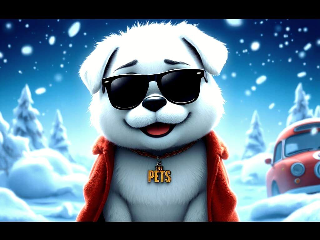 Anime-Inspired Snowball Rapper Concept Art