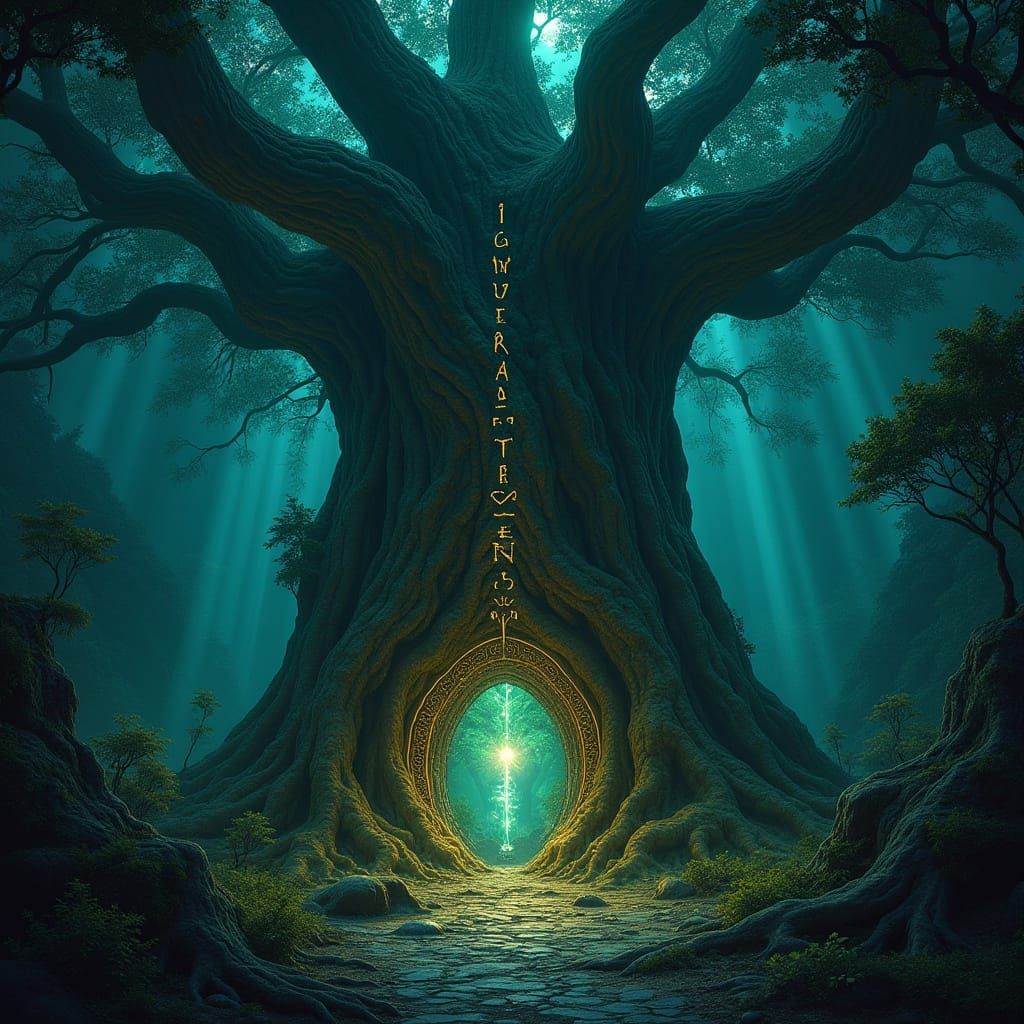 Ancient Rune Tree Sanctuary for Nature Sorcerer