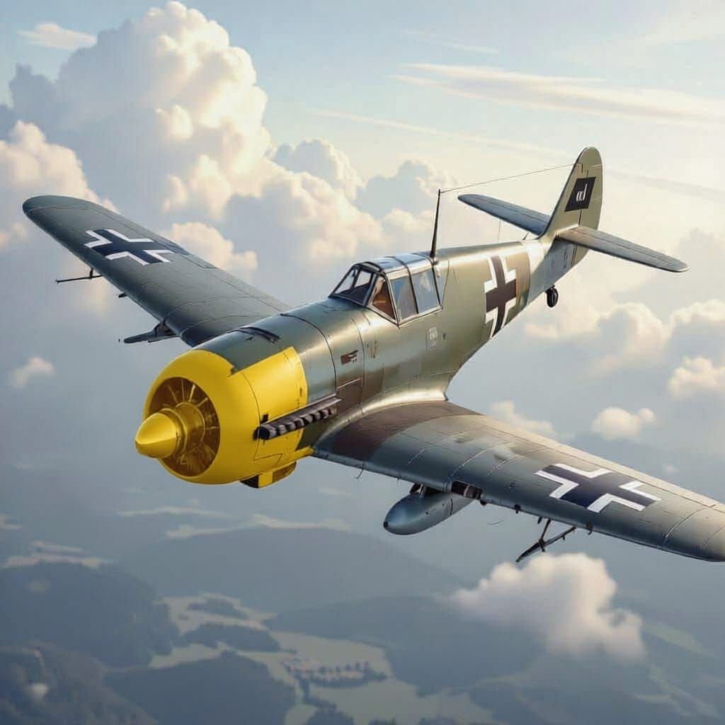 Messerschmitt Bf 109 Gustav Fighter Plane