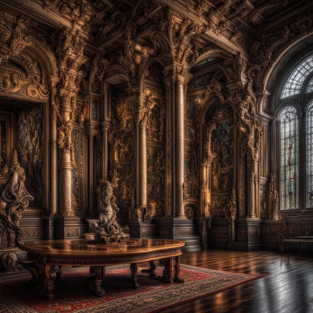 Hyperrealistic Image with Intricate Details in HDR