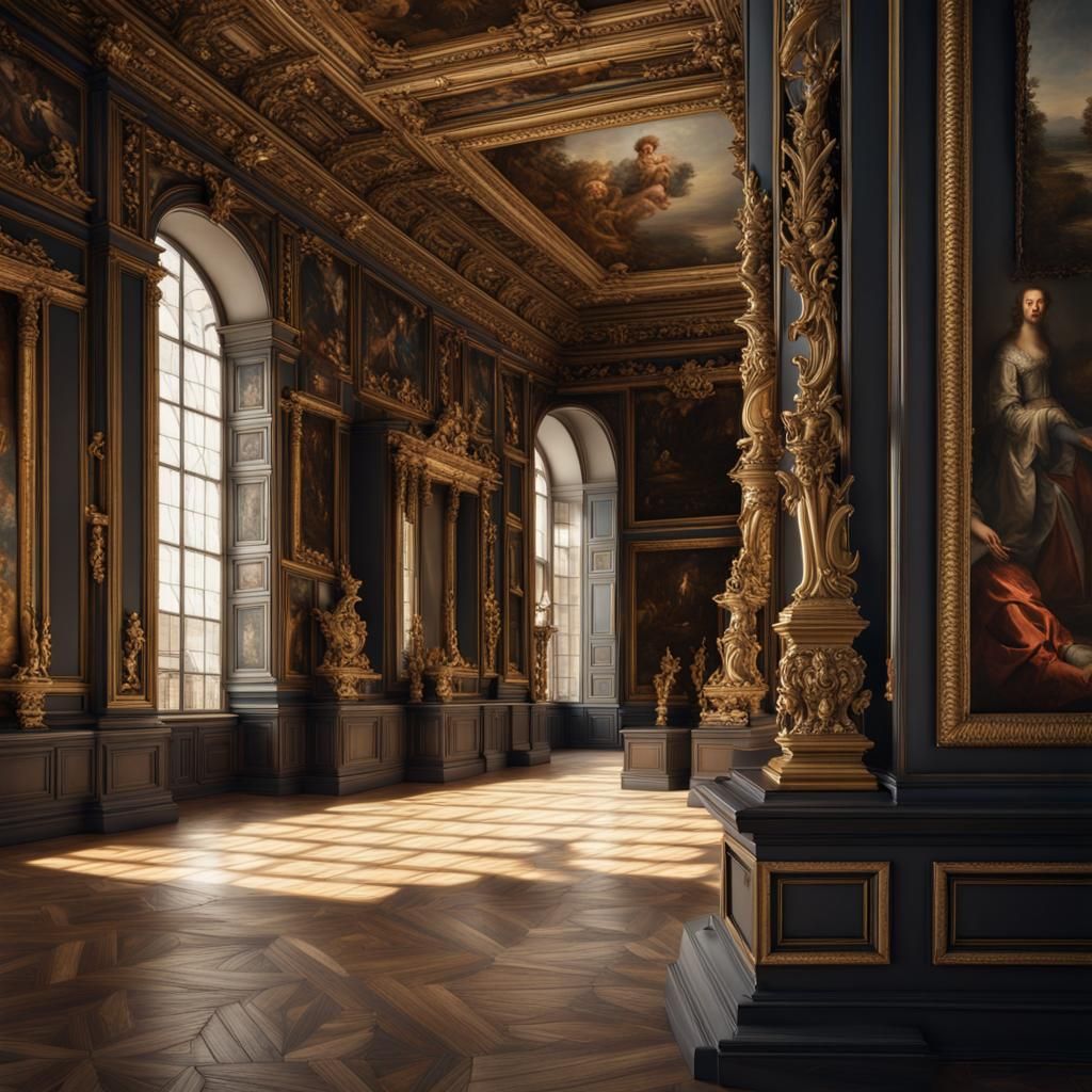 Mona Lisa Close-Up, Louvre Museum: Fantasy Art