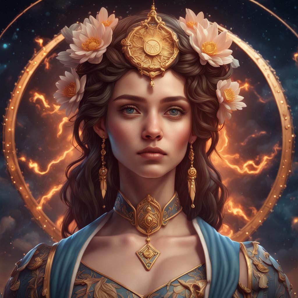 Beautiful Virgo Woman - Zodiac Sign Collection