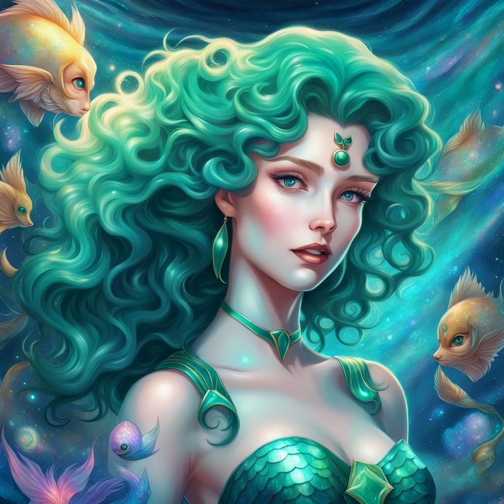 Sailor Neptune As A Mermaid