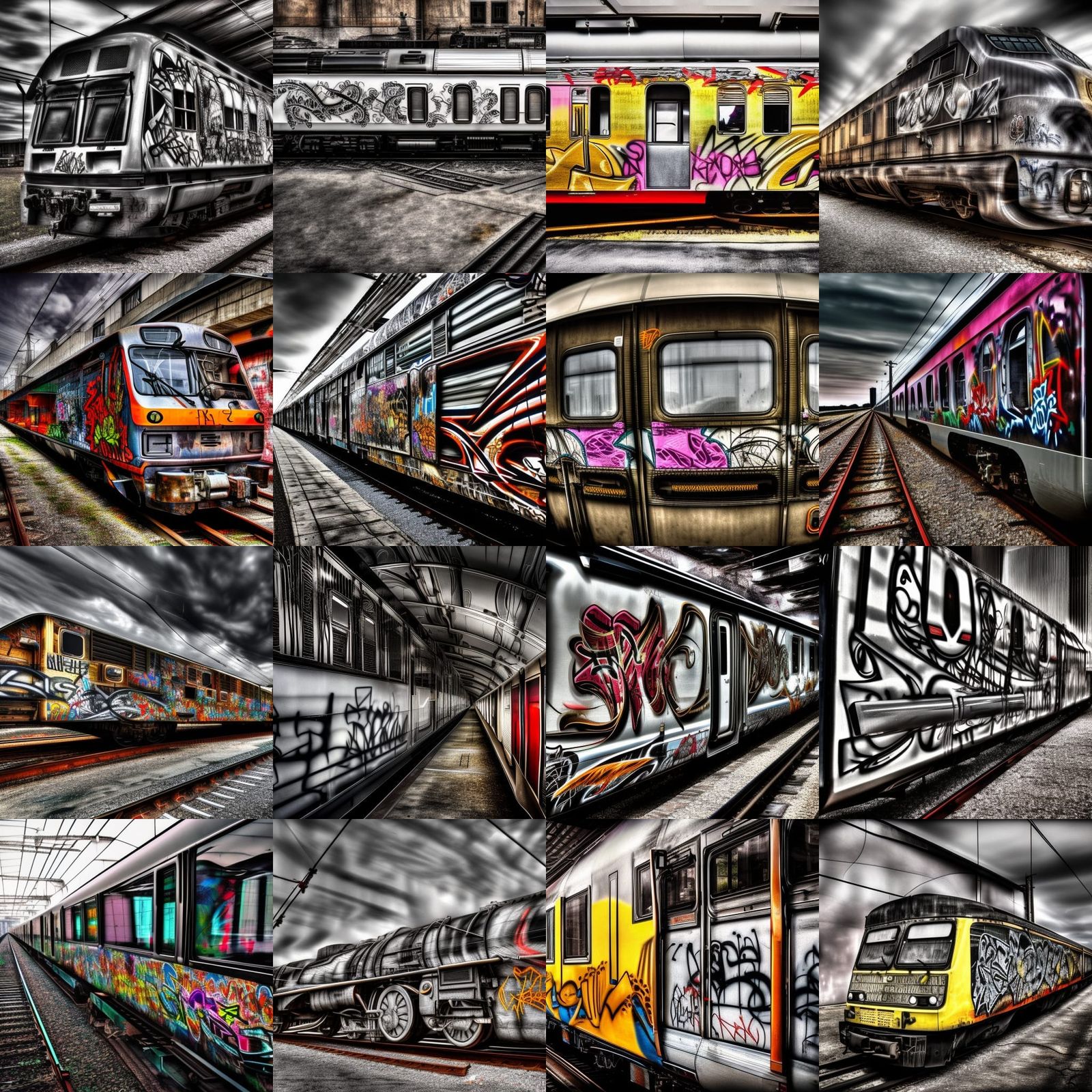 Graffiti Trains
