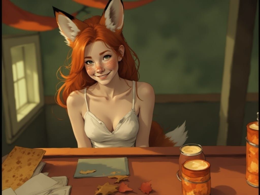 Vixen on tape recorder: "Well... Of course! I do that kind of thing all the time!“