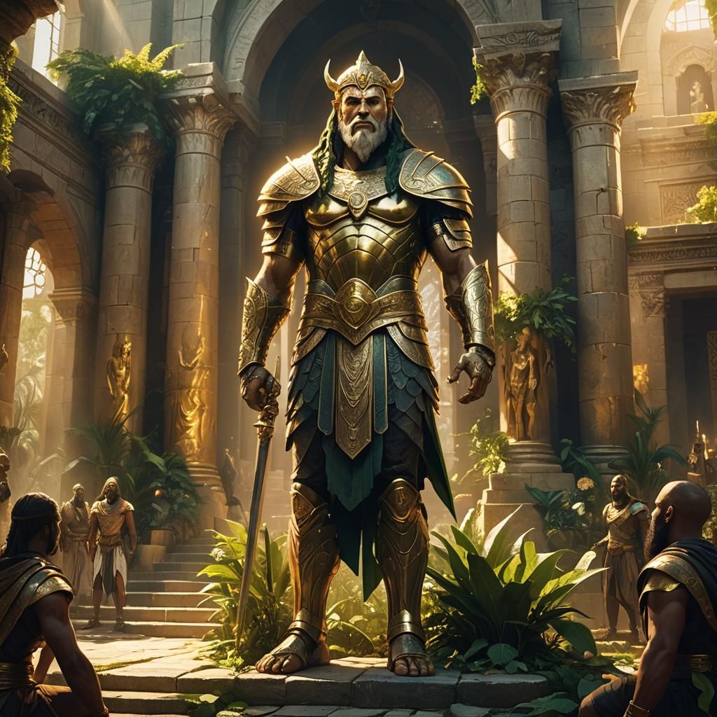 Enkidu Learns of Gilgamesh in Ancient Uruk