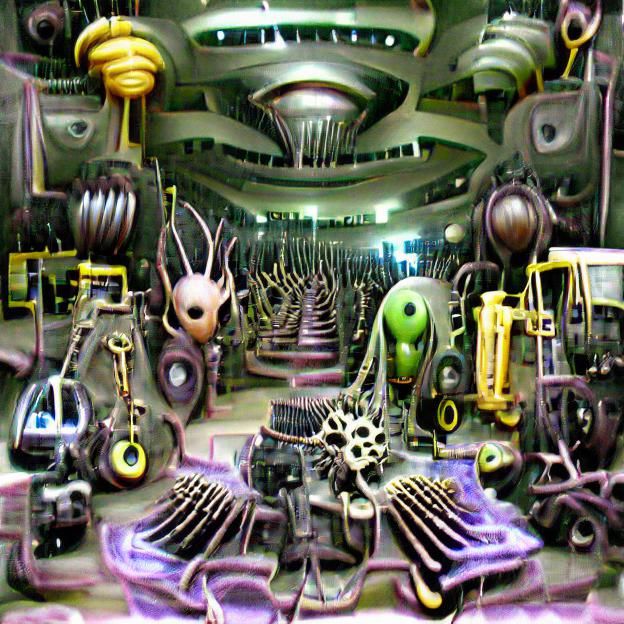 Alien Machinery: Infinite Hall of Advanced Technology