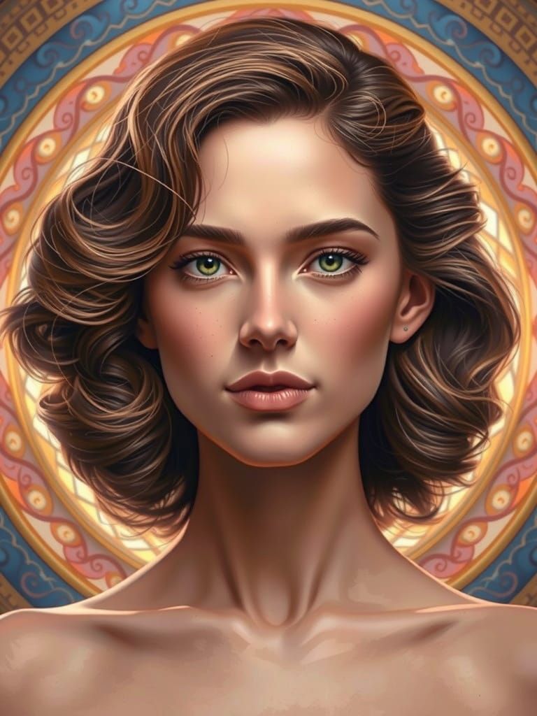 Striking Portrait of a Beautiful Woman in 8K