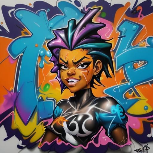 Class of 3000 Graffiti Art in Street Style