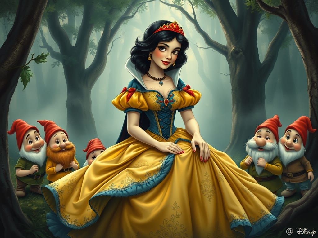 Snow White and the seven dwarfs 3