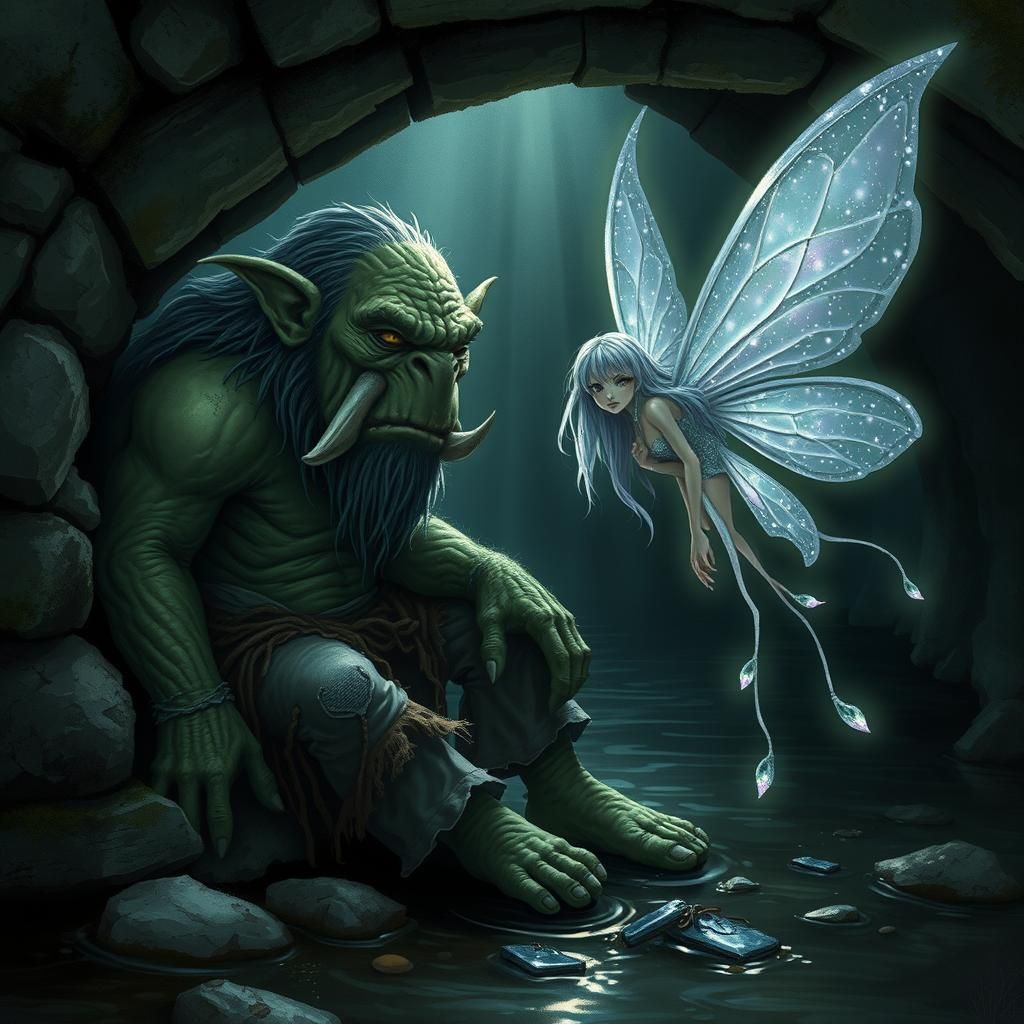 Fairy and the troll