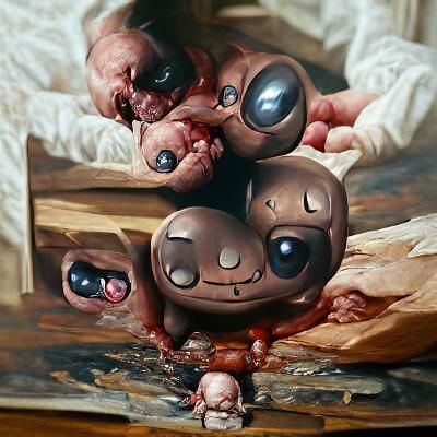 The Binding of Isaac: Oil Painting