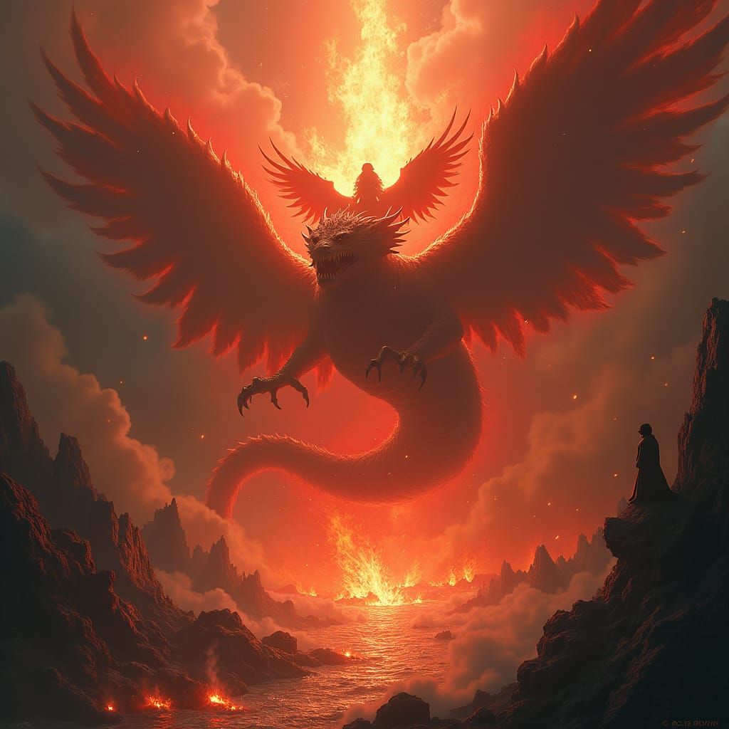 Archangel Michael Rescues Souls From Hellfire