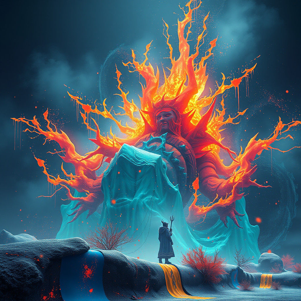 Spring's Beauty: A Hyperdetailed Art Nouveau Masterpiece