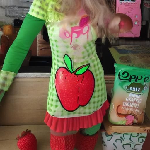 Cocomelon Ms. Appleberry Illustration