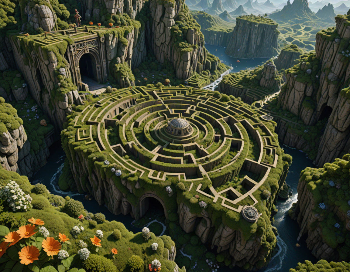 Cyberpunk Fortress of El Dorado