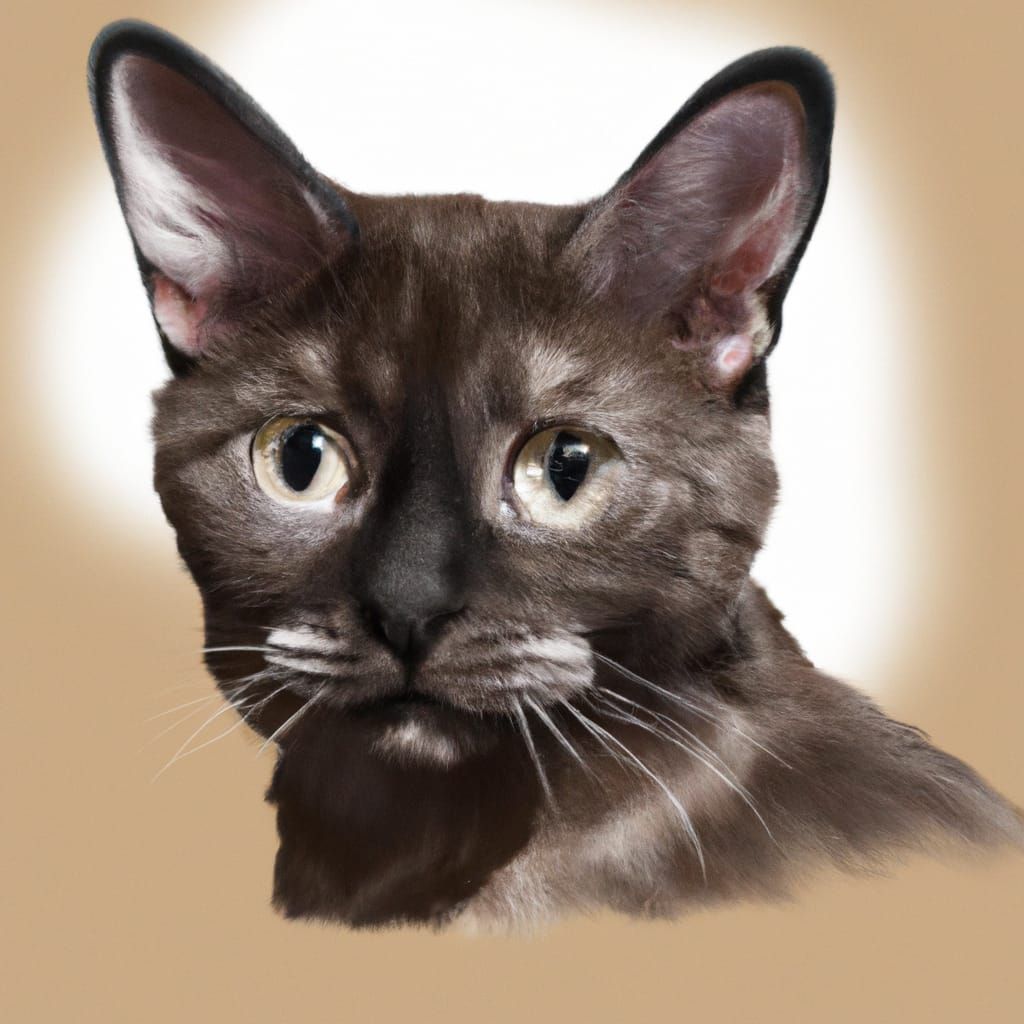 Hyper-Realistic Cat Portrait