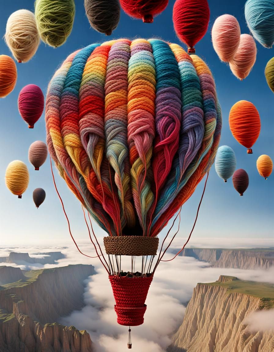 Crochet Hot Air Balloon