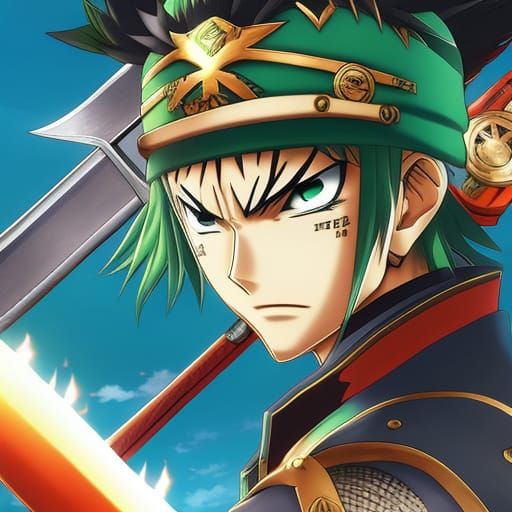 One Piece / Bleach - Zoro / Renji Abarai