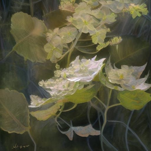 Percy Bysshe Shelley 

A Sensitive Plant in the garden grew
And the young winds fed it with silver dew