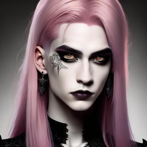 Detailed Gothic Portrait of a Beautiful Woman