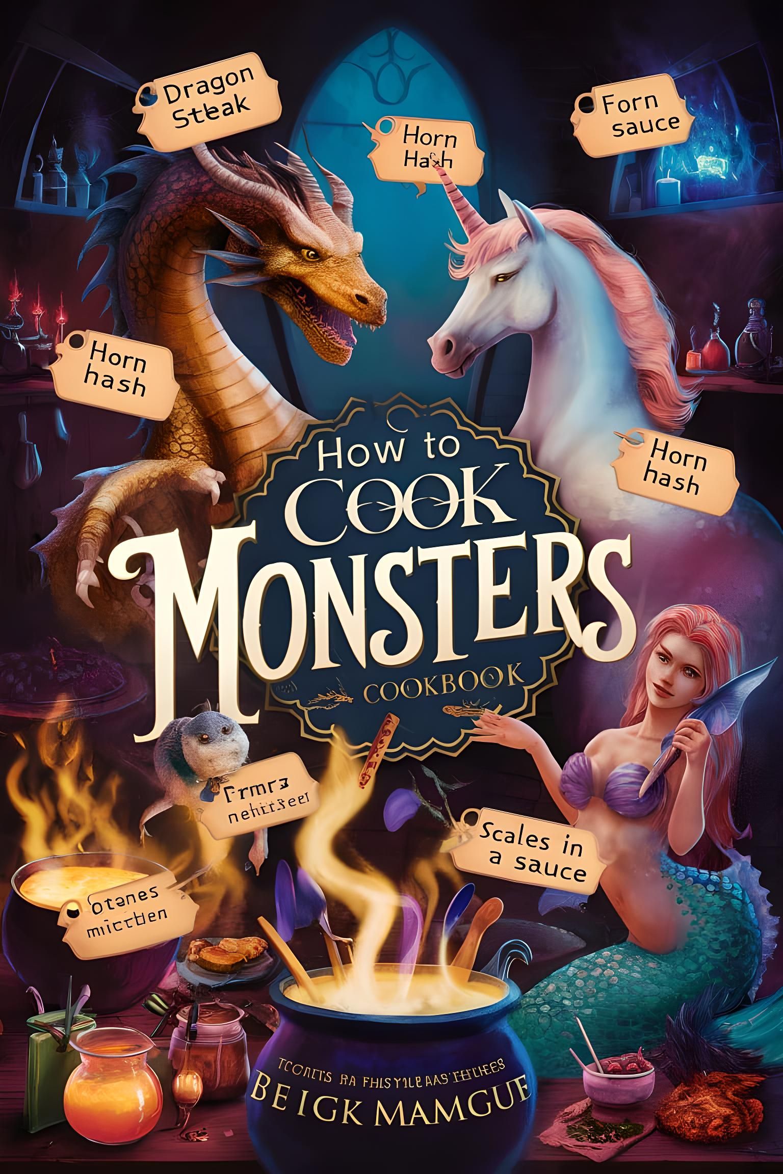 How to Cook Monsters: A Fantasy Cookbook