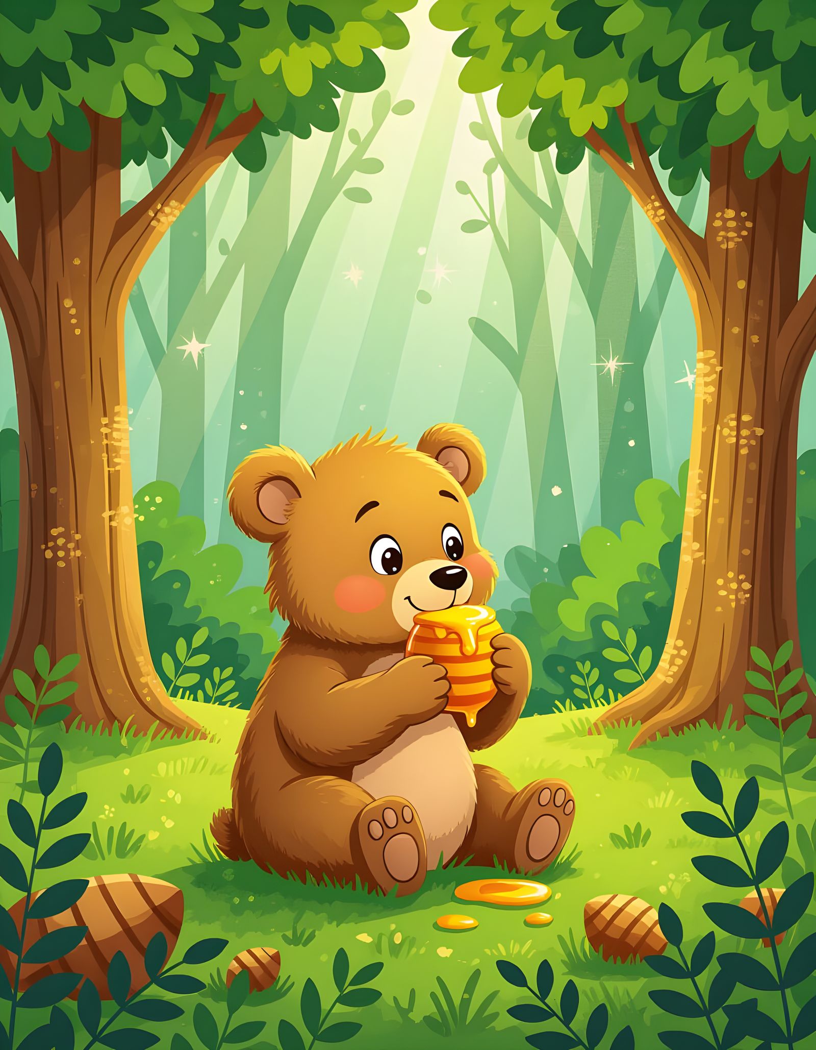 Too Cute to Be a Honey-Stealing Villain