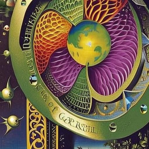 The Garden of Earthly Delights: Photorealistic 3D Render