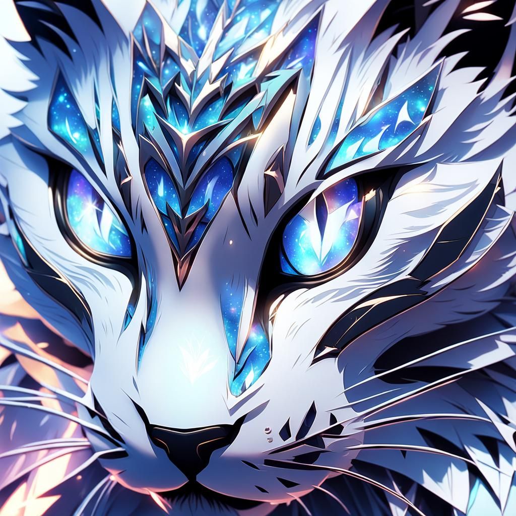 Anime Cat Boy Portrait in Ethereal Lighting