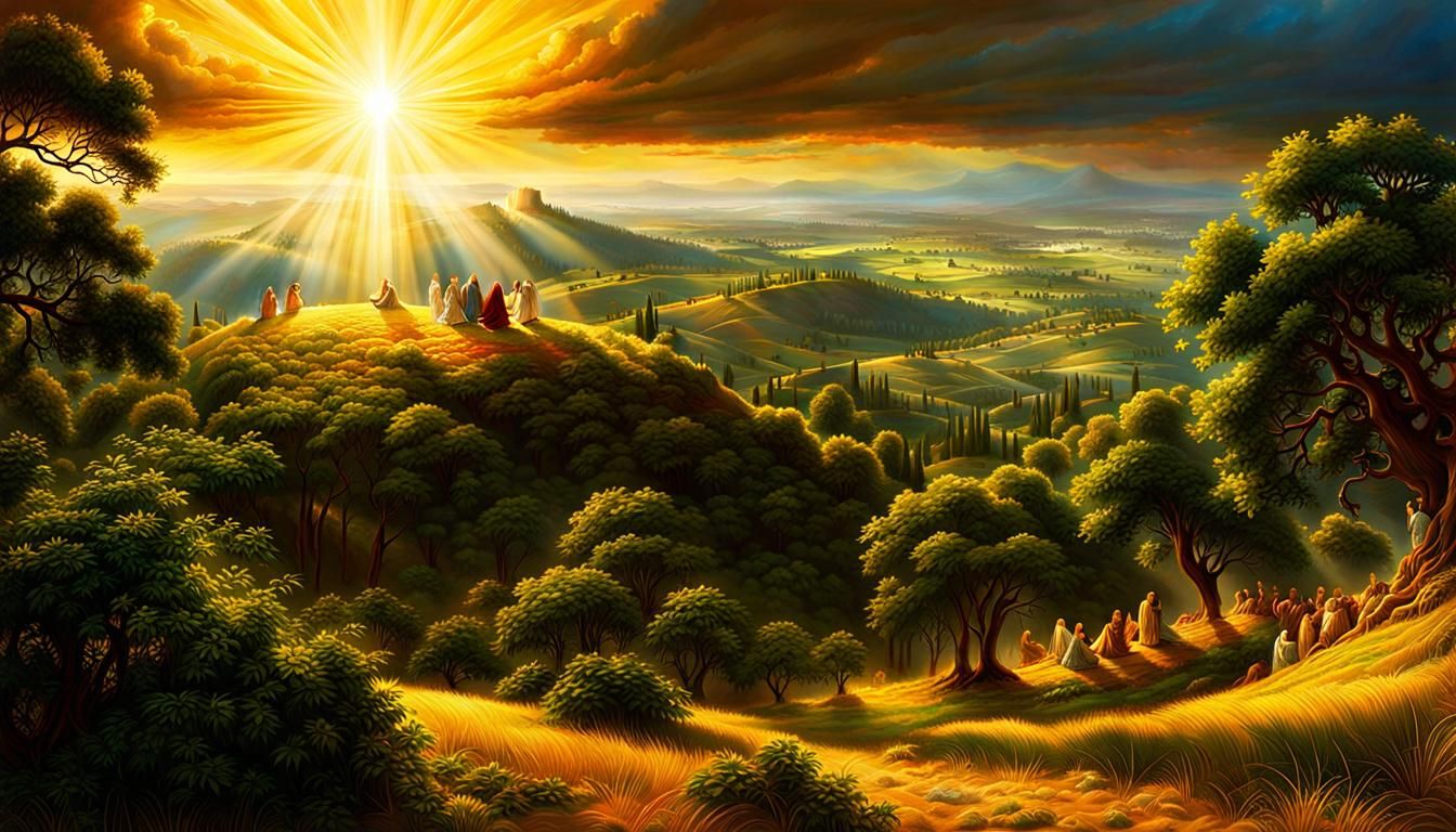 Christ's Transfiguration on Mount Tabor: A Digital Masterpie...