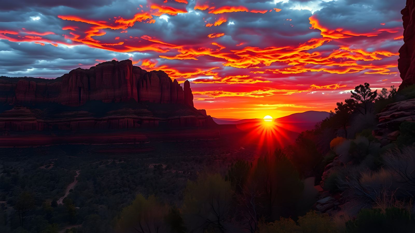 Sedona sunset