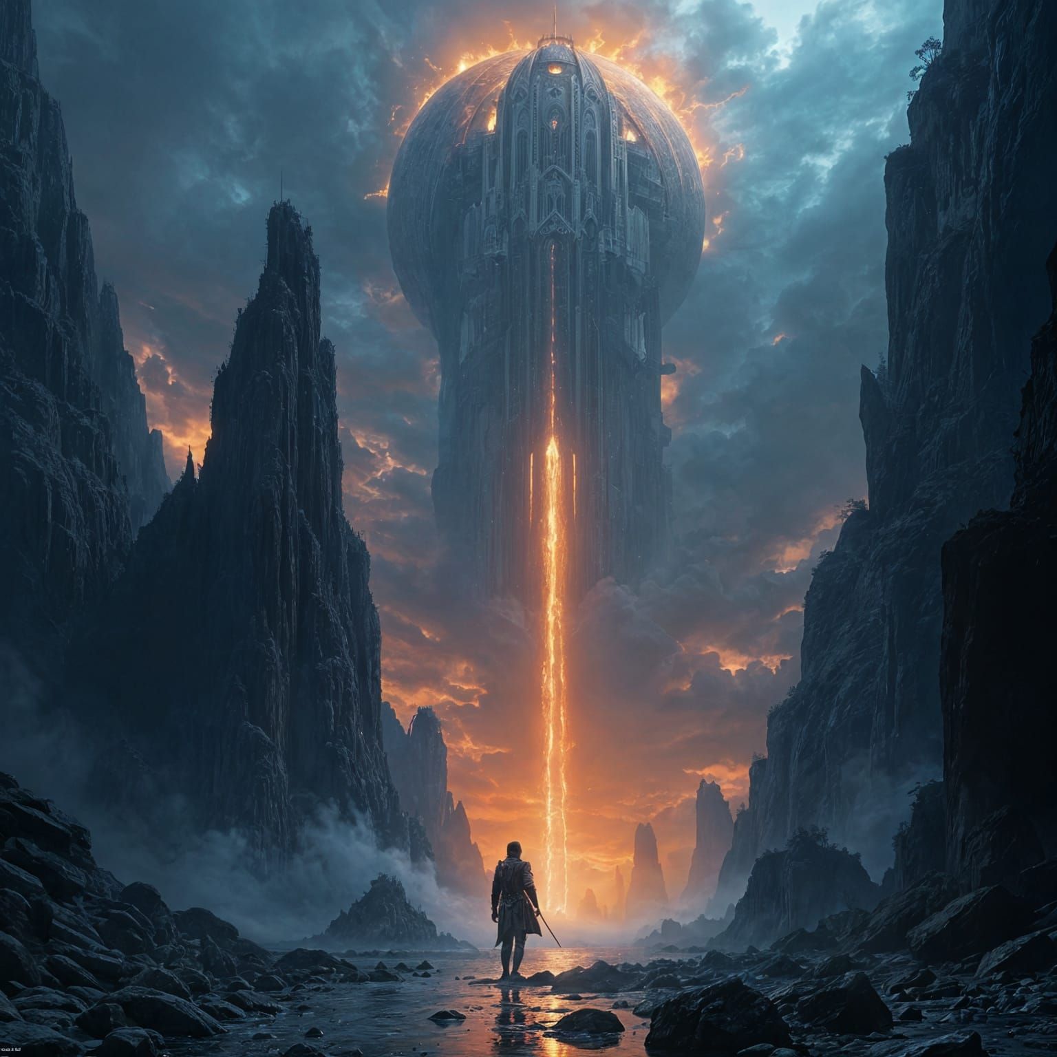 Epic Cinematic Digital Matte Painting