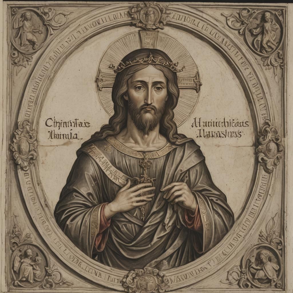 Religious Easter Scene of Resurrection and Redemption