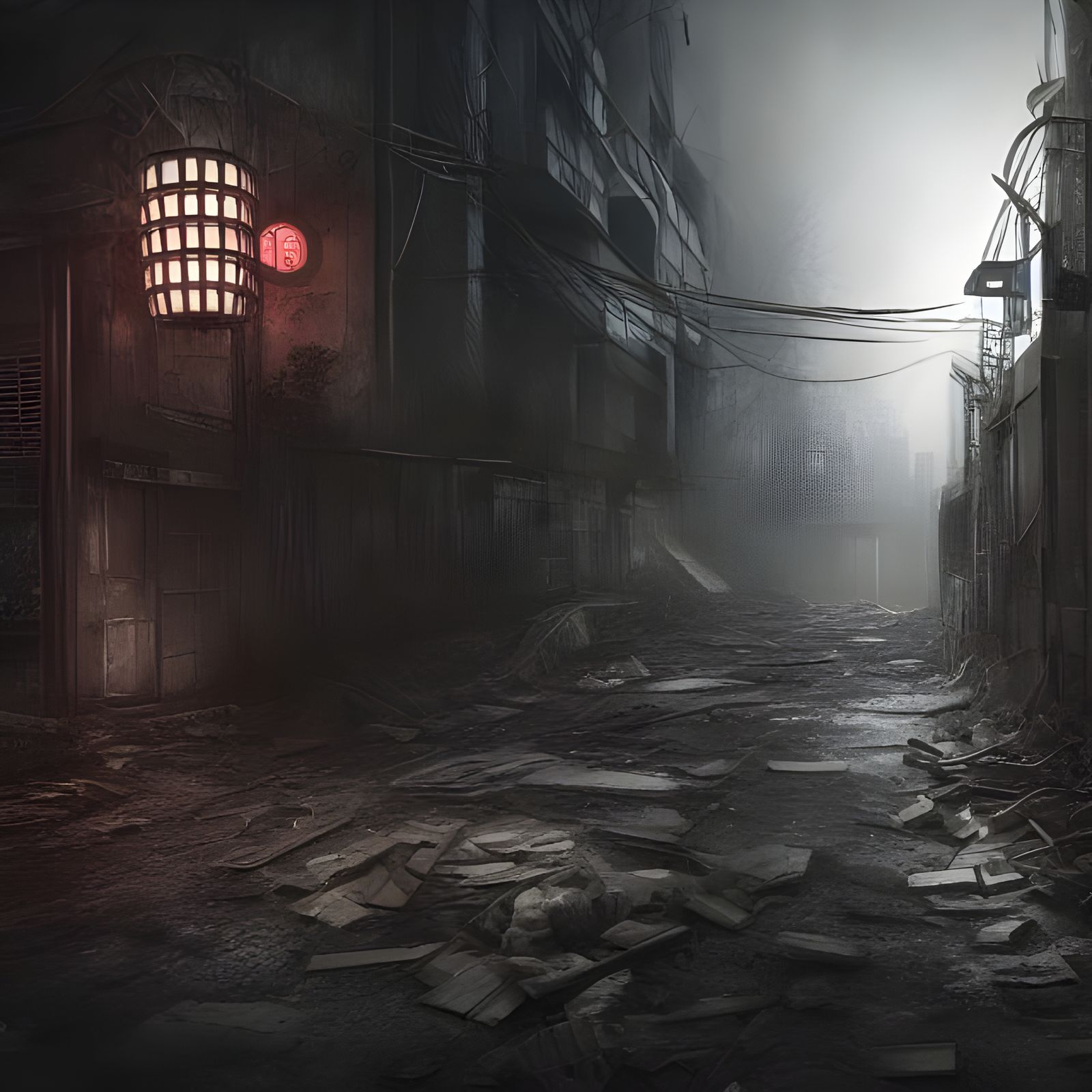 Dark Post-Apocalyptic Tokyo in Unreal Engine 5