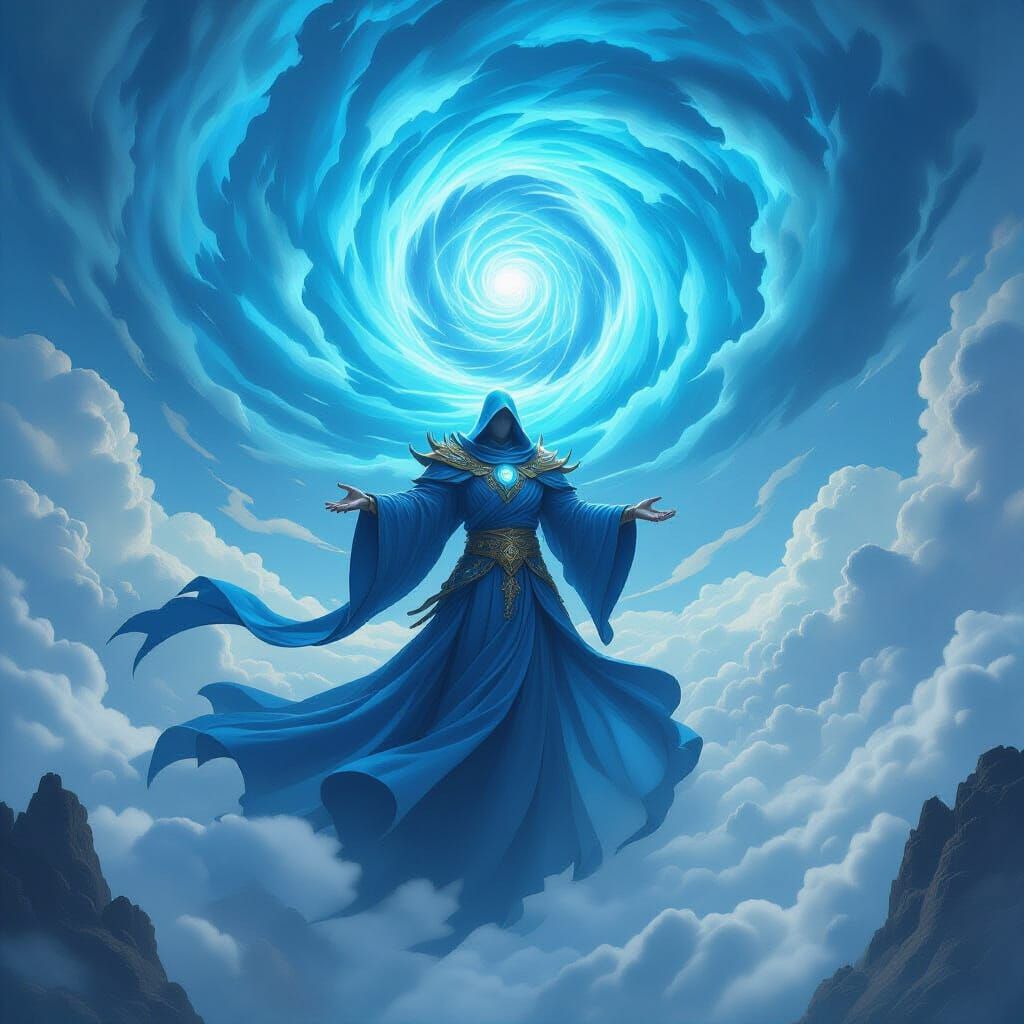 Cyclomancer Max: Colossal Storm-Wizard