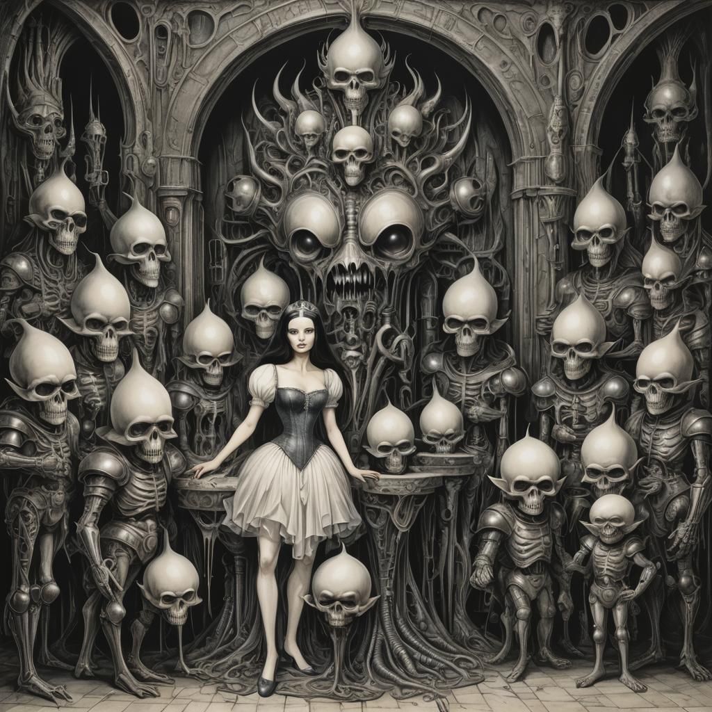 Snow White: A Biomechanical Fairytale Nightmare