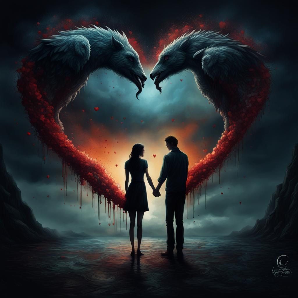 Lovers Falling into Darkness: A Tragic Fantasy