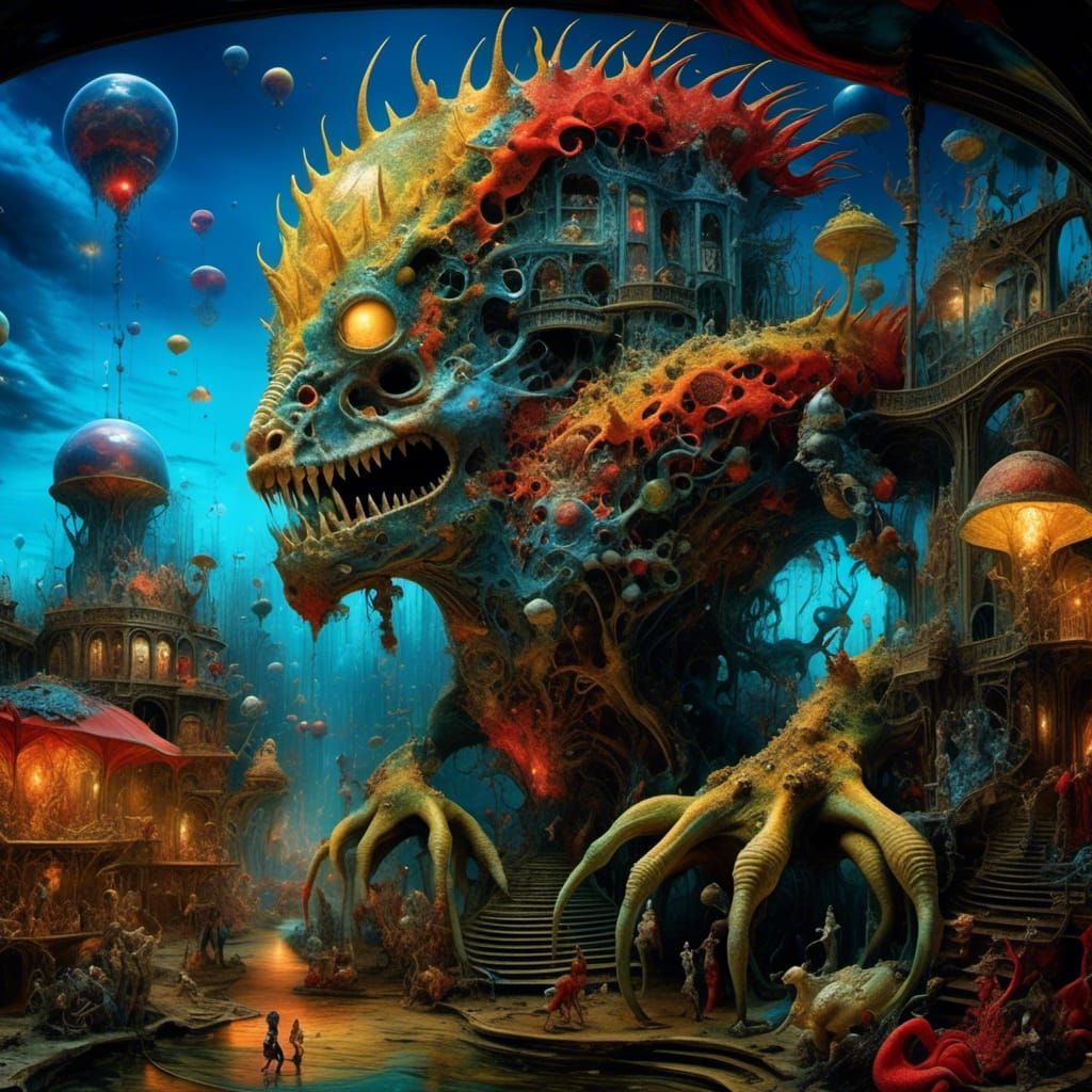 Cryptid Taxidermy Museum in Post-Apocalyptic Wonderland