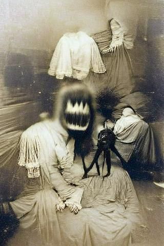 Vintage Horror Photograph from the 1900s