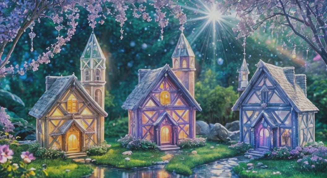 9/14/2025-Gemstone Village Art By Archangel Tara